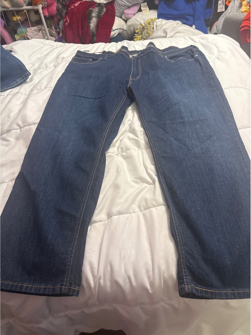 Levi's 541 Athletic Taper Stretch Denim Jeans Size 52x30